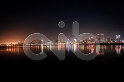 Luanda de noite vista da baia!